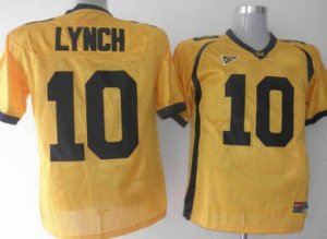 ncaa California Golden Bears #10 Lynch Yellow