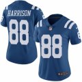 Women's Nike Indianapolis Colts #88 Marvin Harrison Limited Royal Blue Rush NFL Jersey