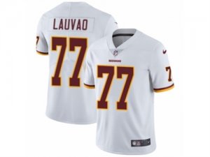 Mens Nike Washington Redskins #77 Shawn Lauvao Vapor Untouchable Limited White NFL Jersey