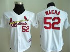 Youth MLB St.Louis Cardinals #52 Michael Wacha White Jersey