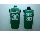 nba boston celtics #30 wallace regular green