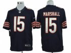 Nike NFL Chicago Bears #15 Brandon Marshall Blue Jerseys(Limited)