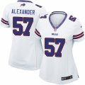 Women's Nike Buffalo Bills #57 Lorenzo Alexander Limited White NFL Jersey