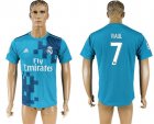 2017-18 Real Madrid 7 RAUL Third Away Thailand Soccer Jersey