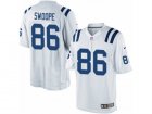 Mens Nike Indianapolis Colts #86 Erik Swoope Limited White NFL Jersey