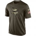 Mens Minnesota Vikings Salute To Service Nike Dri-FIT T-Shirt