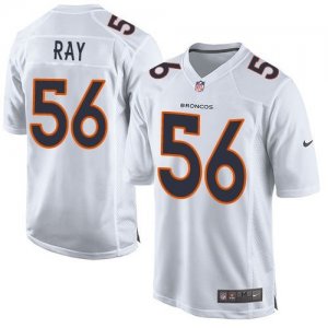 Nike Denver Broncos #56 Shane Ray White Men Stitched NFL Game Event Jersey