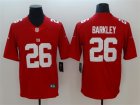 Nike Giants #26 Saquon Barkley White Vapor Untouchable Limited Jersey