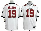 Nike nfl tampa bay buccaneers #19 Williams White Game Jerseys