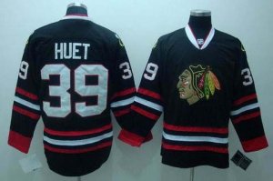 nhl chicago blackhawks #39 huet black[3rd]