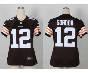 Nike women jerseys cleveland browns #12 gordon brown[gordon]