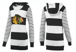 NHL Women Chicago Blackhawks Logo Pullover Hoodie 11