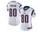 Women Nike New England Patriots #80 Irving Fryar Vapor Untouchable Limited White NFL Jersey
