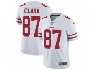 Mens Nike San Francisco 49ers #87 Dwight Clark Vapor Untouchable Limited White NFL Jersey