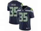 Mens Nike Seattle Seahawks #35 DeShawn Shead Vapor Untouchable Limited Steel Blue Team Color NFL Jersey
