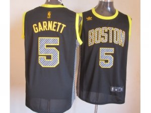 nba boston celtics #5 garnett black[2013 new]