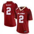 Oklahoma Sooners #2 Jeff Badet Red 47 Game Winning Streak College Football Jersey