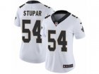 Women Nike New Orleans Saints #54 Nate Stupar Vapor Untouchable Limited White NFL Jersey