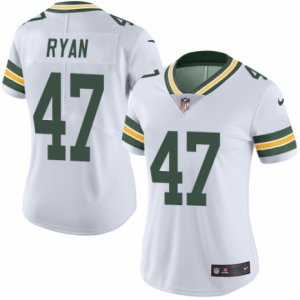 Women\'s Nike Green Bay Packers #47 Jake Ryan Limited White Rush NFL Jersey
