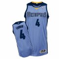 Mens Adidas Memphis Grizzlies #4 Jordan Farmar Authentic Light Blue Alternate NBA Jersey