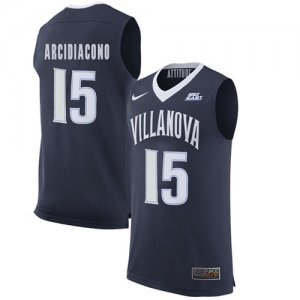 Villanova Wildcats #15 Ryan Arcidiacono Navy College Basketball Elite Jersey