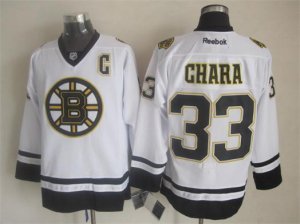 NHL Boston Bruins #33 Zdeno Chara White Fashion Stitched Jerseys