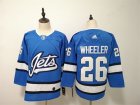 Winnipeg Jets #26 Blake Wheeler Blue Alternate Adidas Jersey