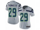 Women Nike Seattle Seahawks #29 Earl Thomas III Vapor Untouchable Limited Grey Alternate NFL Jersey
