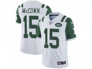 Mens Nike New York Jets #15 Josh McCown Vapor Untouchable Limited White NFL Jersey