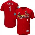 St.Louis Cardinals #1 Ozzie Smith Red Flexbase Authentic Collection Stitched Baseball Jersey