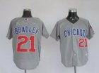 mlb Chicago Cubs #21 Milton Bradley Grey