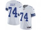 Youth Nike Dallas Cowboys #74 Bob Lilly Vapor Untouchable Limited White NFL Jersey