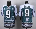 Nike Philadelphia Eagles #9 Nick Foles Jerseys(Style Noble Fashion Elite)