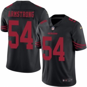 Mens Nike San Francisco 49ers #54 Ray-Ray Armstrong Limited Black Rush NFL Jersey