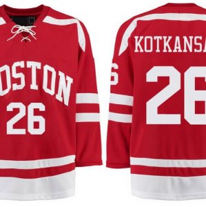 Boston University Terriers BU #26 Kasper Kotkansalo Red