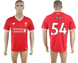 2017-18 Liverpool 54 OJO Home Thailand Soccer Jersey