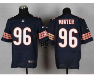 Nike jerseys chicago bears #96 minter blue[Elite][minter]