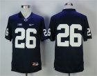 Penn State Nittany Lions #26 Saquon Barkley Navy College Football Jersey