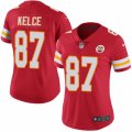 Women's Nike Kansas City Chiefs #87 Travis Kelce Limited Red Rush NFL Jersey