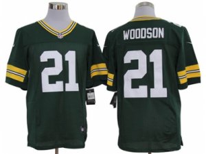 Nike NFL Green Bay Packers #21 Charles Woodson Green Jerseys(Limited)