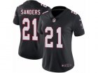 Women Nike Atlanta Falcons #21 Deion Sanders Vapor Untouchable Limited Black Alternate NFL Jersey