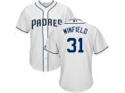 Youth San Diego Padres #31 Dave Winfield White Cool Base Stitched MLB Jersey