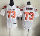 Nike Cleveland Browns #73 Joe Thomas white Jerseys(Elite)