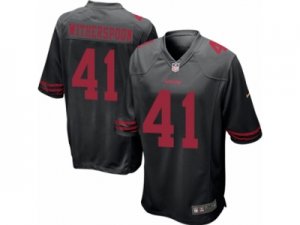 Mens Nike San Francisco 49ers #41 Ahkello Witherspoon Game Black NFL Jersey