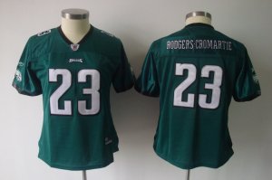 women nfl philadelphia eagles #23 rodgers-cromartie green[2011]