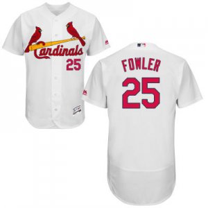 St. Louis Cardinals #25 Dexter Fowler white Flexbase Jersey