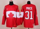 nhl jerseys team canada olympic #31 PRICE red[2014 new]
