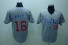 mlb chicago cubs ramirez #16 grey