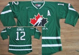 2010 Team Canada #12 Iginla Green