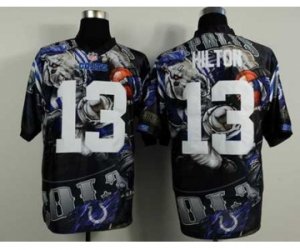 Nike jerseys indianapolis colts #13 hilton camo[Elite Fanatical version]